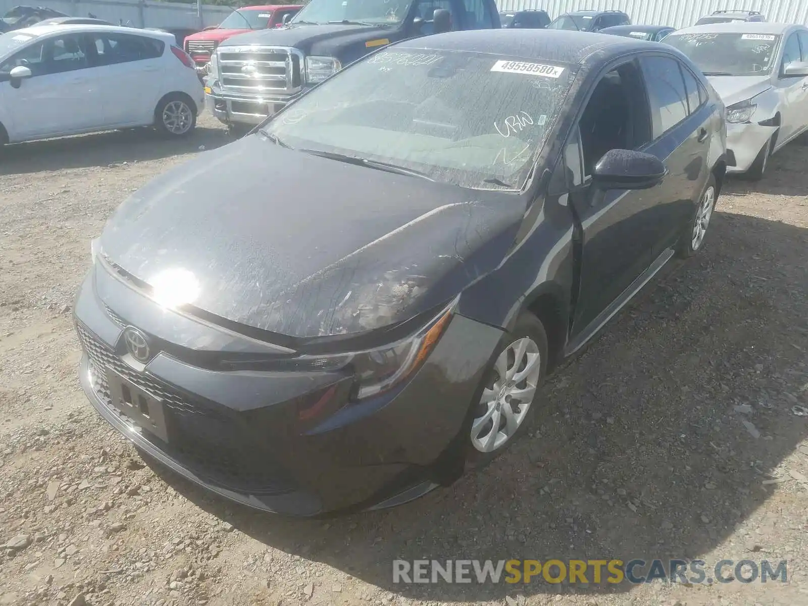 2 Photograph of a damaged car 5YFEPRAE2LP007221 TOYOTA COROLLA 2020