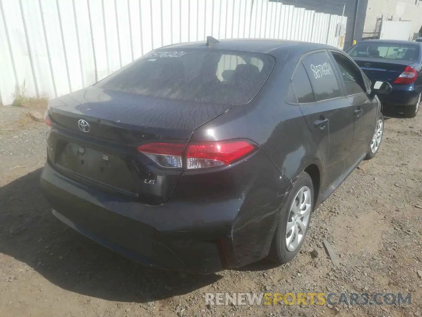 4 Photograph of a damaged car 5YFEPRAE2LP007221 TOYOTA COROLLA 2020