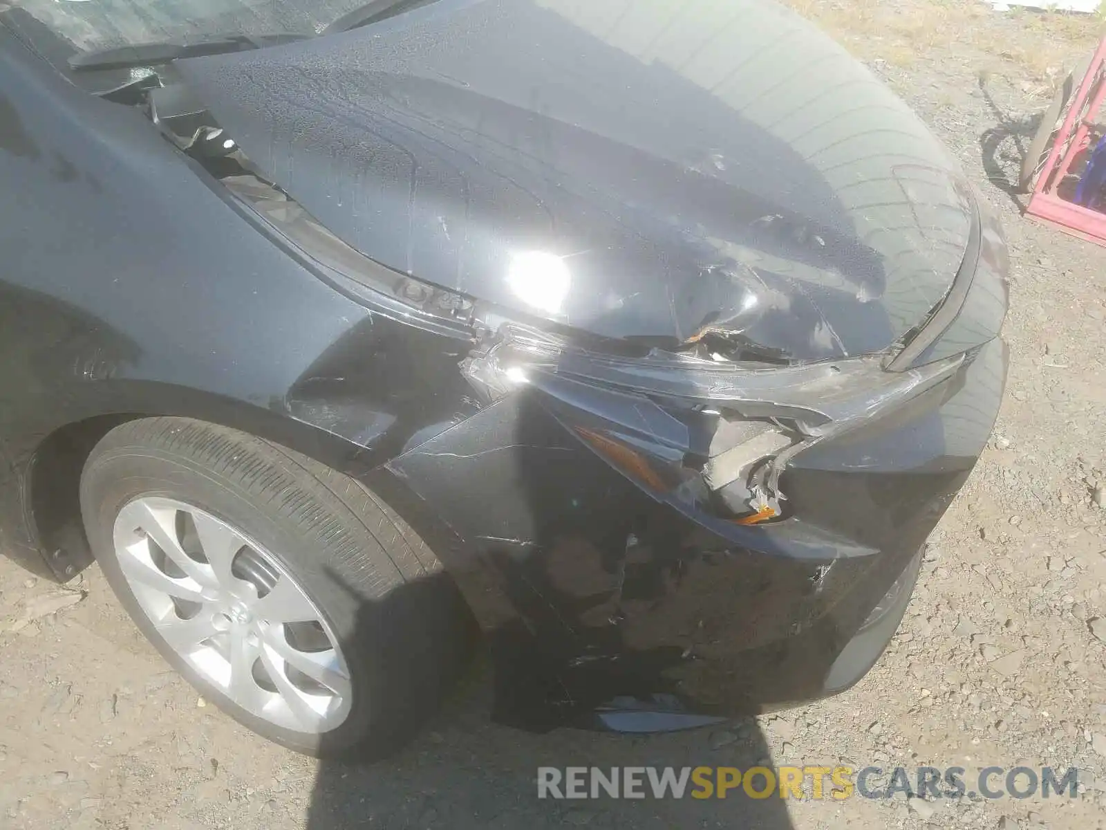 9 Photograph of a damaged car 5YFEPRAE2LP007221 TOYOTA COROLLA 2020