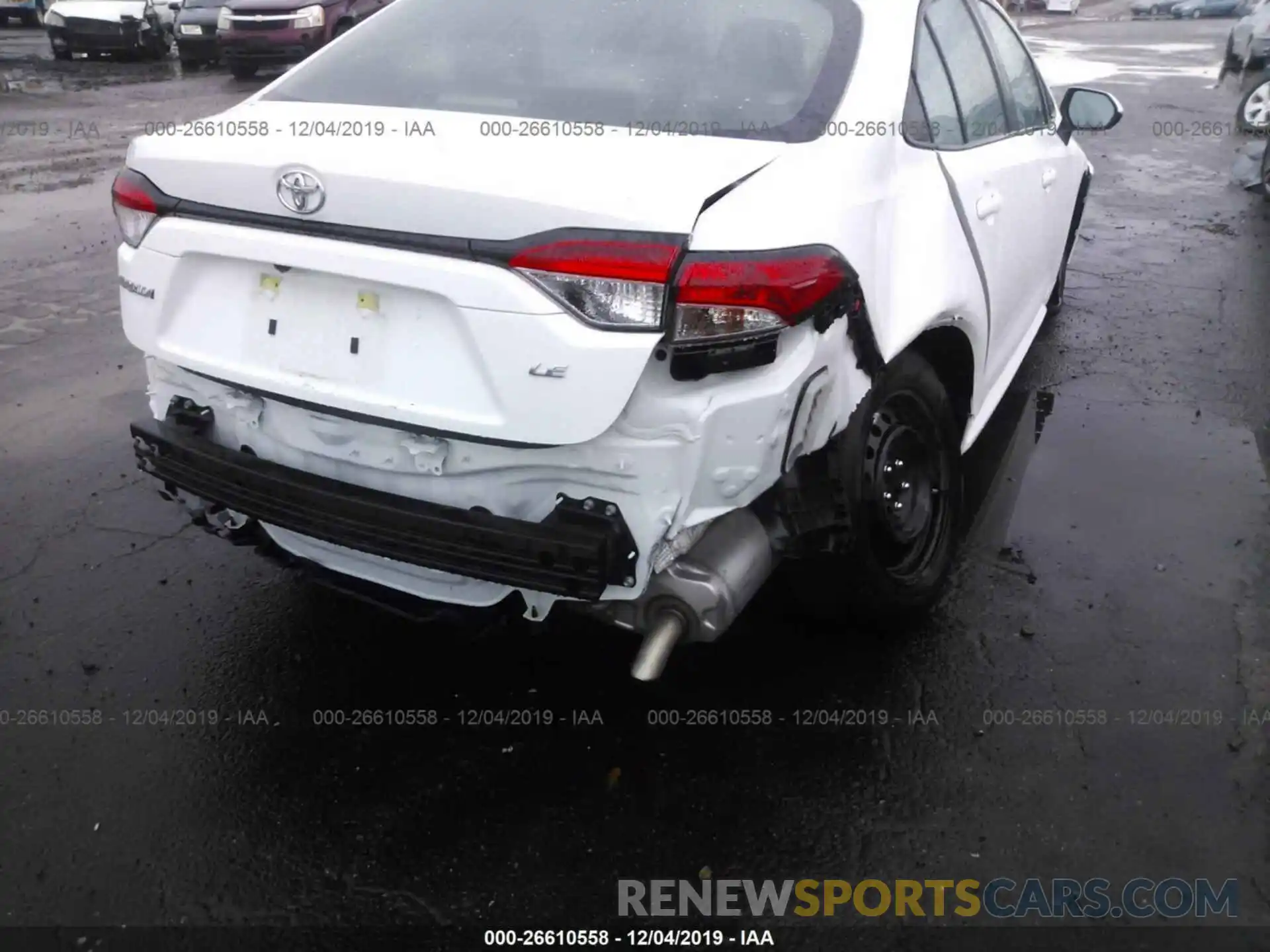 6 Photograph of a damaged car 5YFEPRAE2LP007607 TOYOTA COROLLA 2020