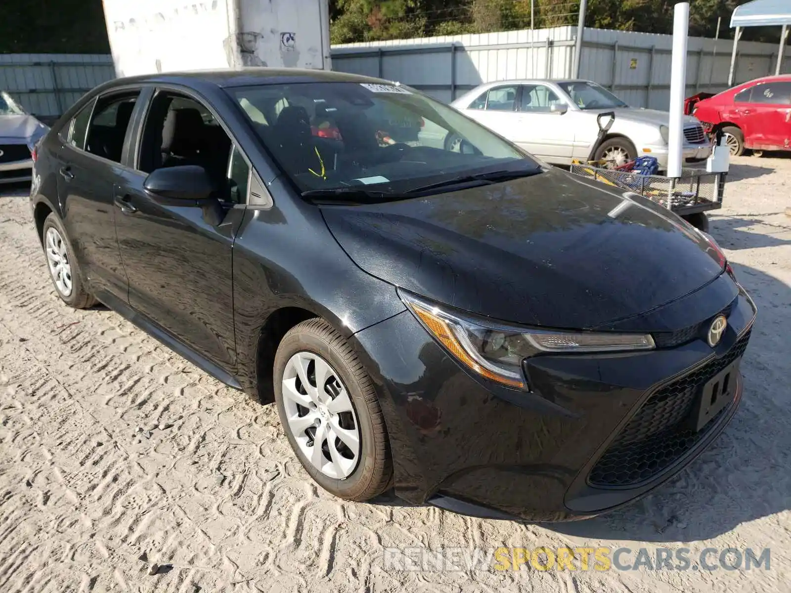 1 Photograph of a damaged car 5YFEPRAE2LP008367 TOYOTA COROLLA 2020