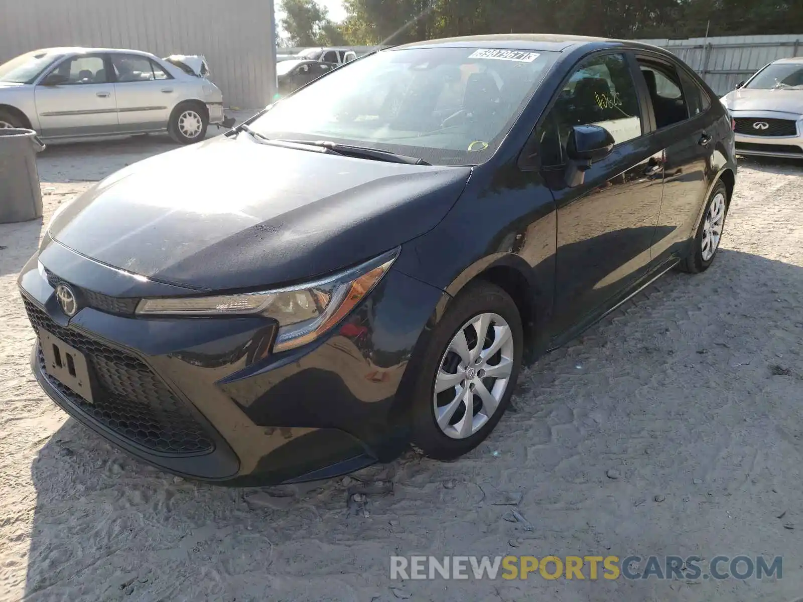 2 Photograph of a damaged car 5YFEPRAE2LP008367 TOYOTA COROLLA 2020