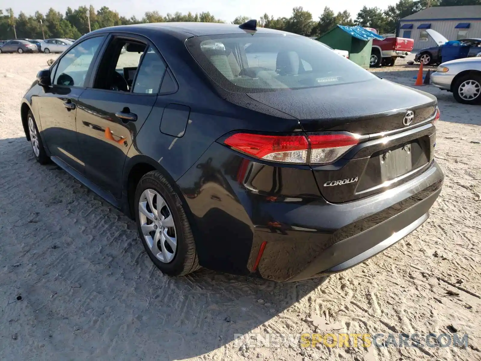 3 Photograph of a damaged car 5YFEPRAE2LP008367 TOYOTA COROLLA 2020