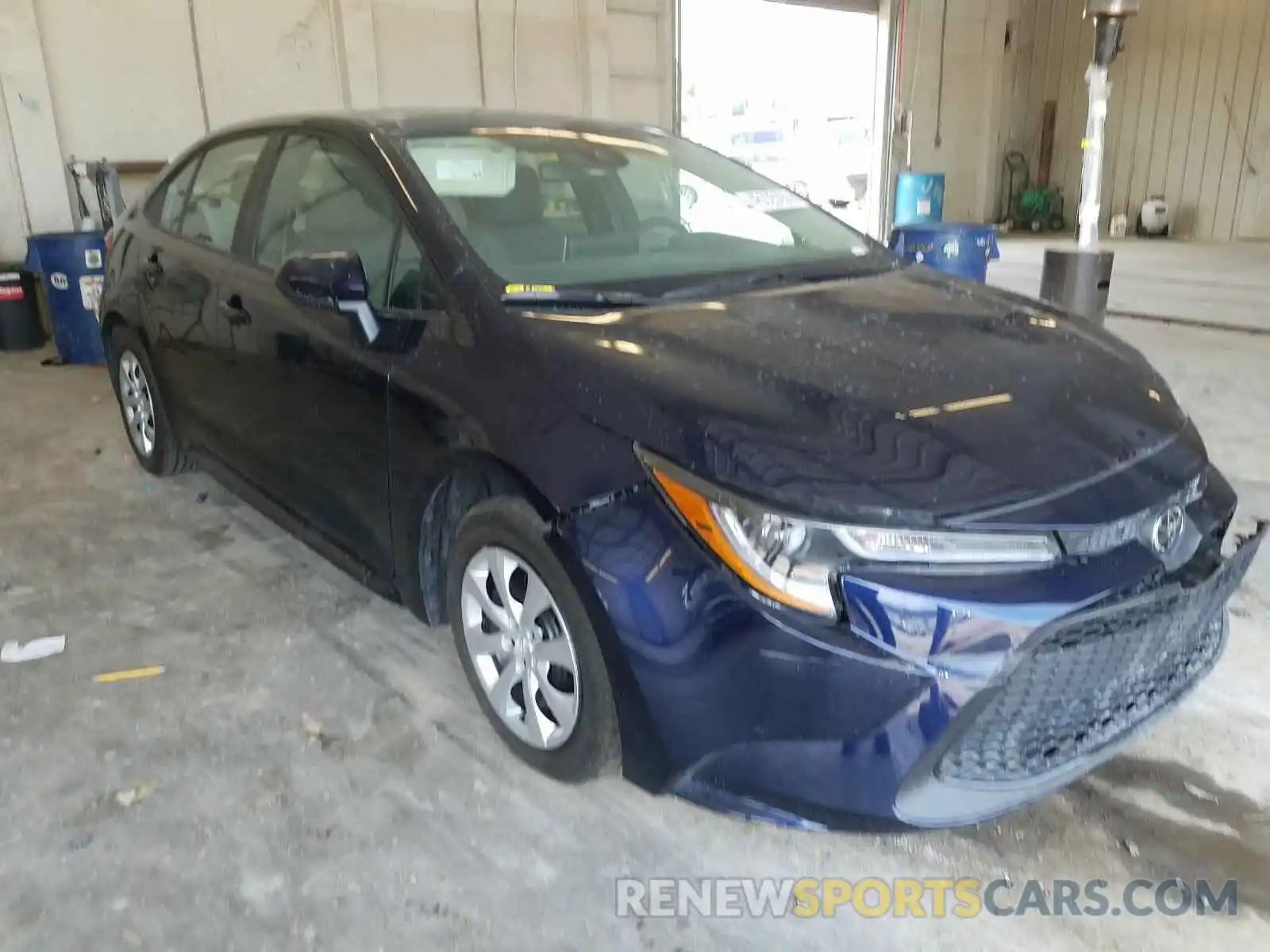 1 Photograph of a damaged car 5YFEPRAE2LP011477 TOYOTA COROLLA 2020