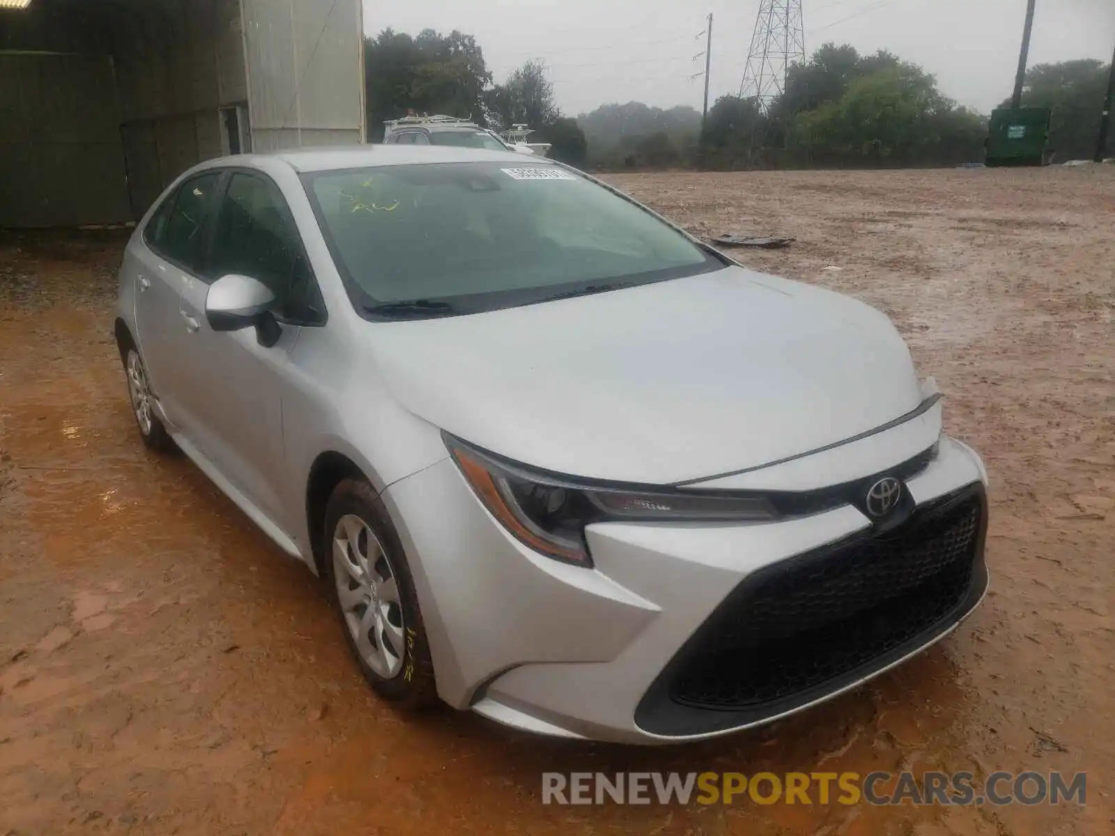 1 Photograph of a damaged car 5YFEPRAE2LP014265 TOYOTA COROLLA 2020