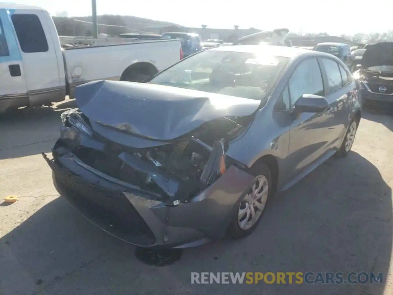 2 Photograph of a damaged car 5YFEPRAE2LP016906 TOYOTA COROLLA 2020