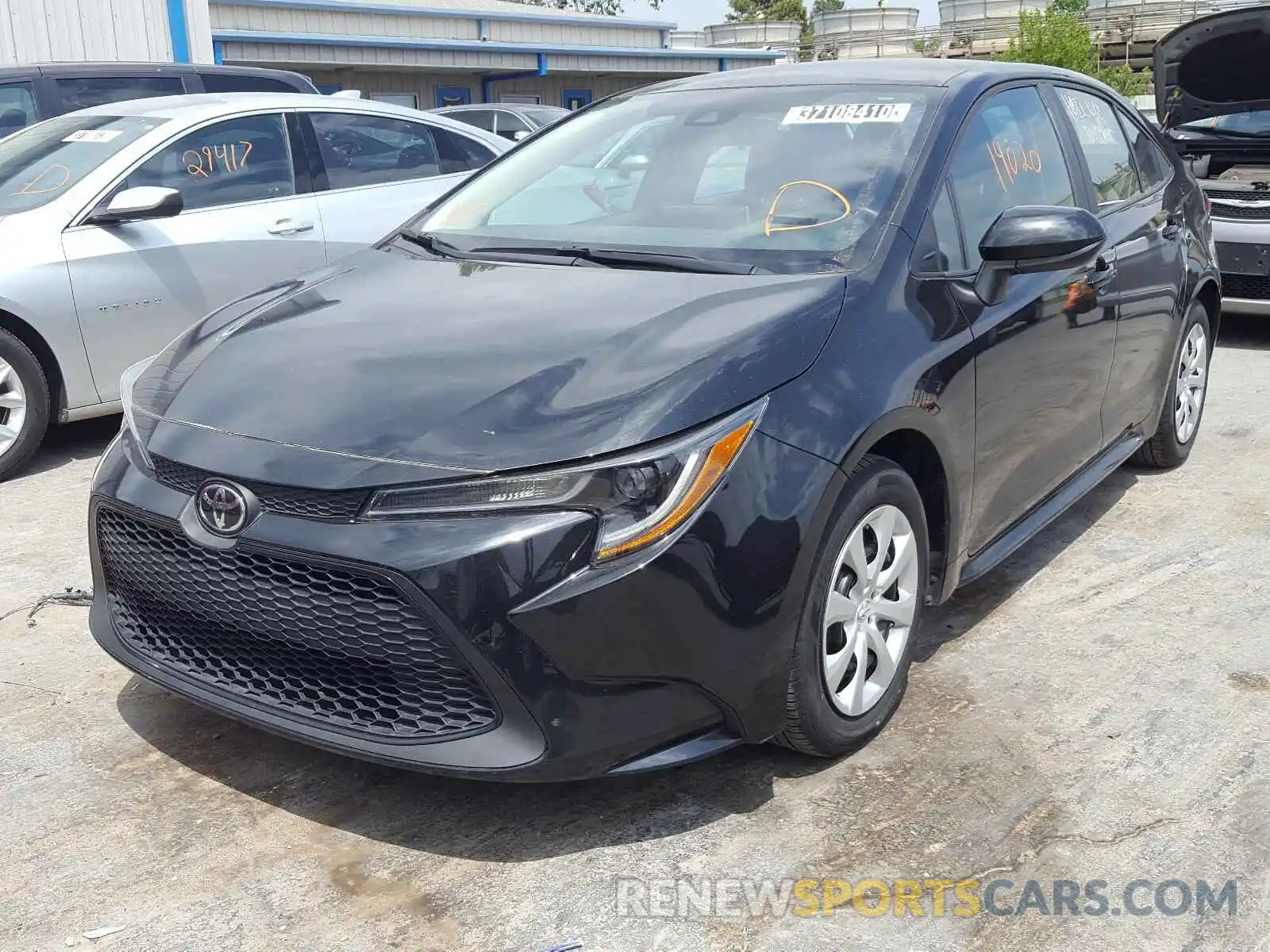 2 Photograph of a damaged car 5YFEPRAE2LP018185 TOYOTA COROLLA 2020