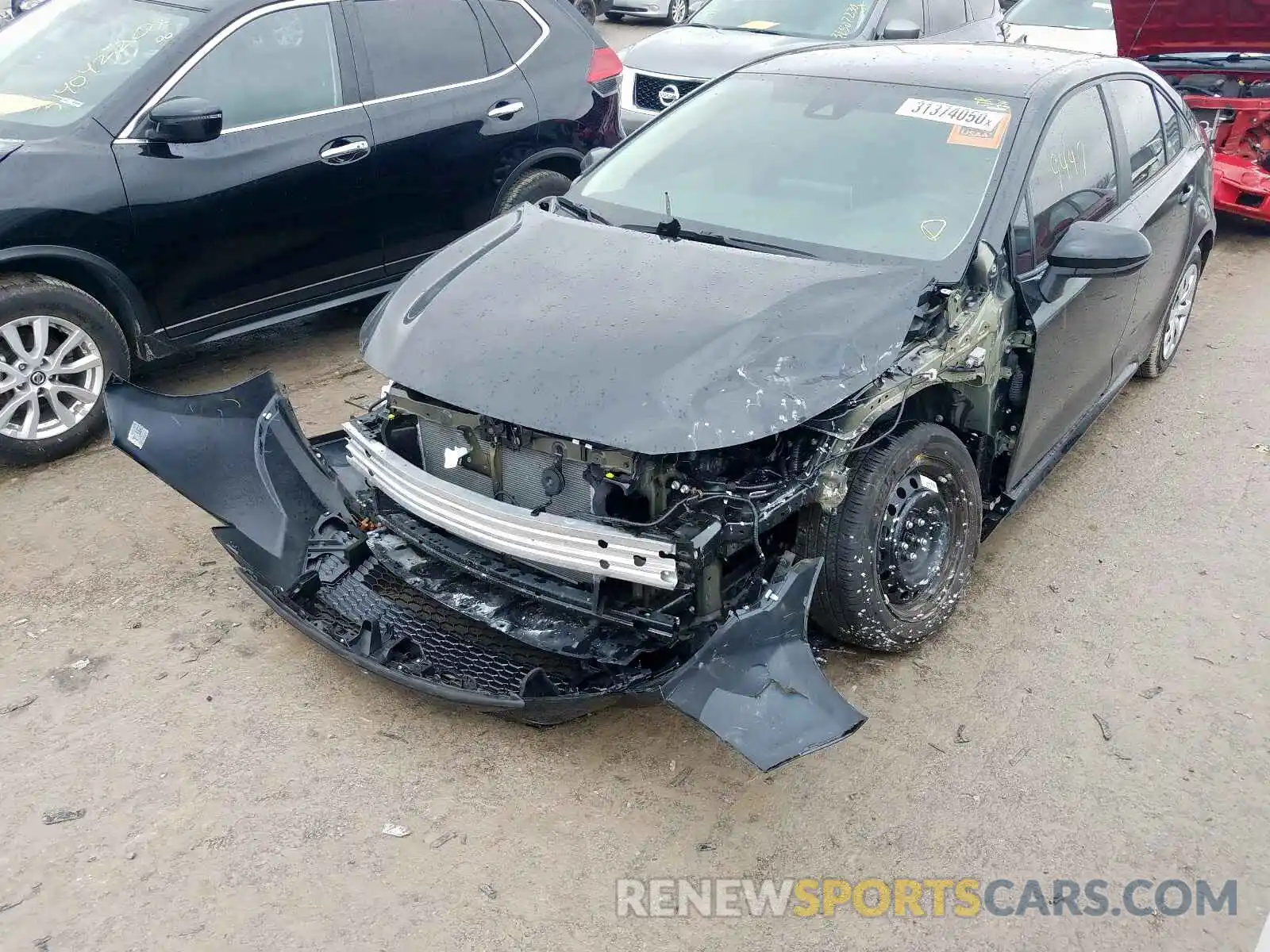 2 Photograph of a damaged car 5YFEPRAE2LP019501 TOYOTA COROLLA 2020