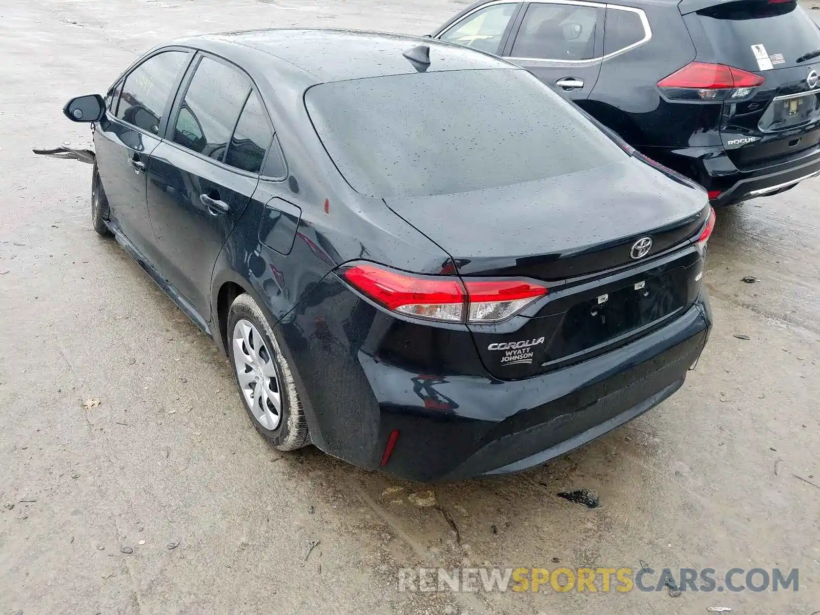 3 Photograph of a damaged car 5YFEPRAE2LP019501 TOYOTA COROLLA 2020