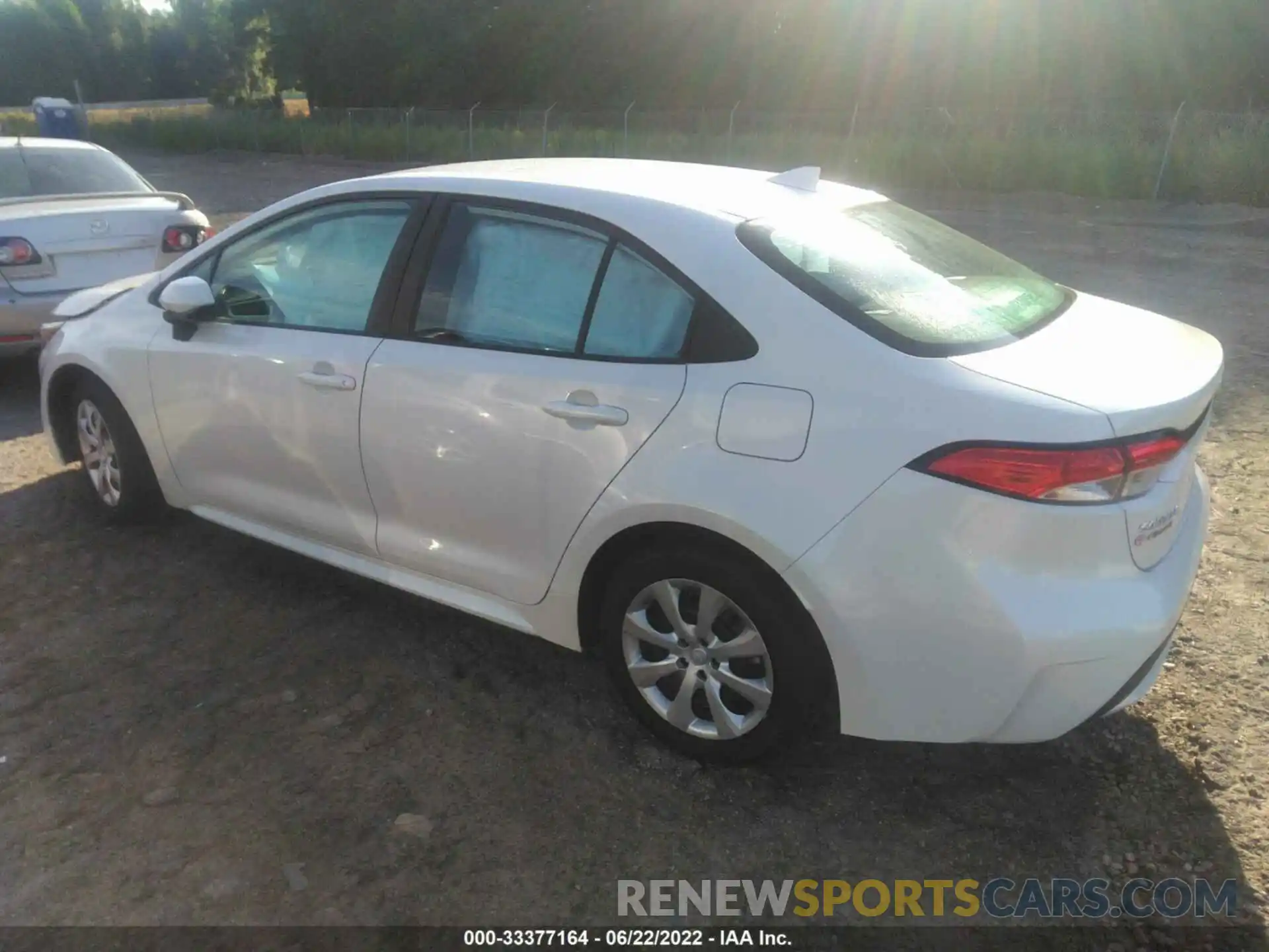 3 Photograph of a damaged car 5YFEPRAE2LP019773 TOYOTA COROLLA 2020