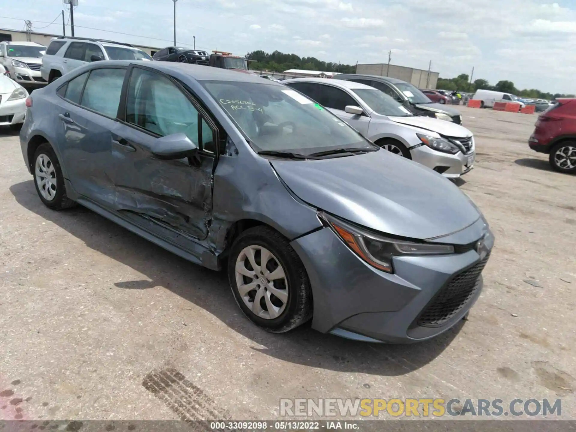 3 Photograph of a damaged car 5YFEPRAE2LP020387 TOYOTA COROLLA 2020