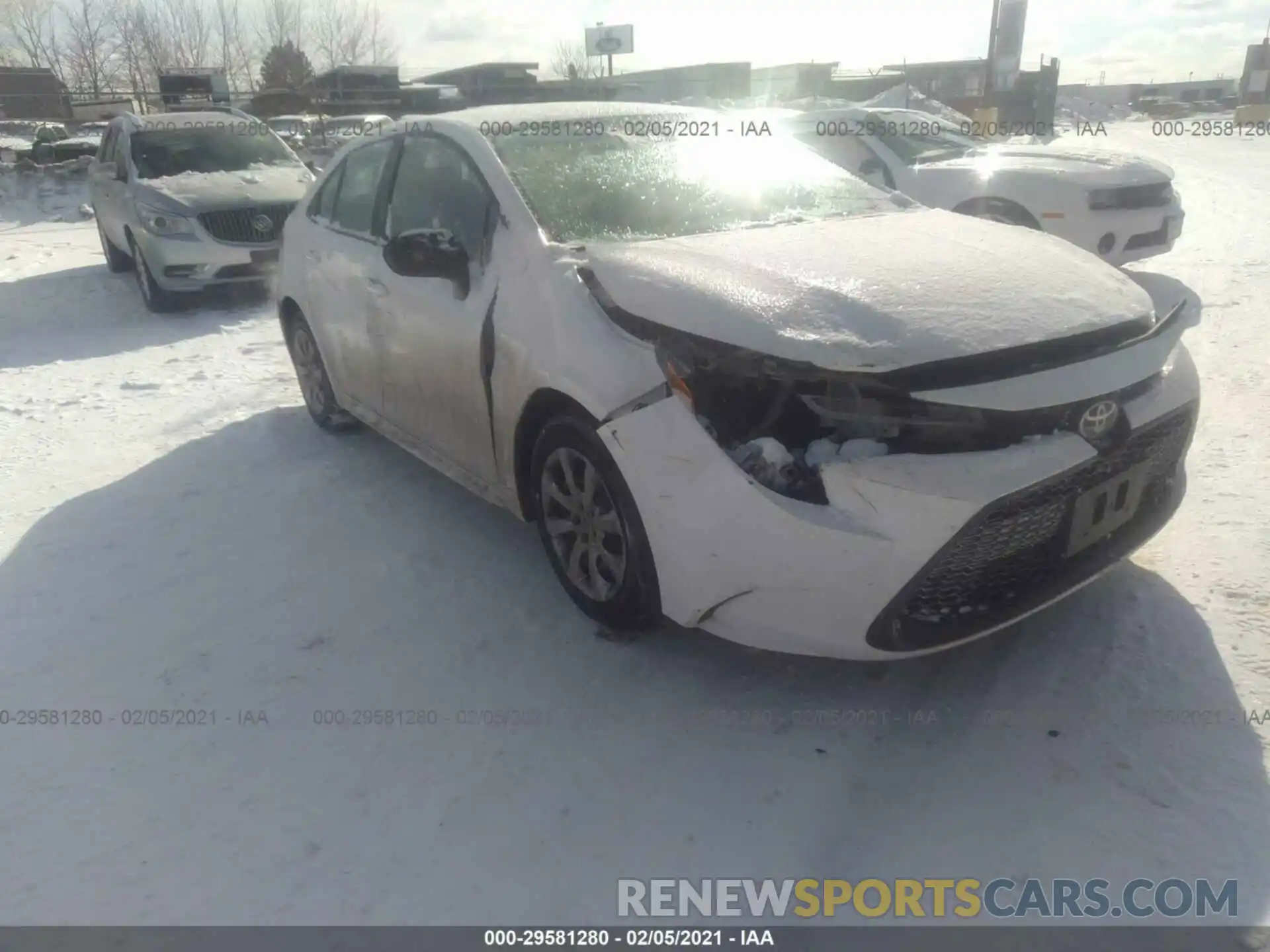 6 Photograph of a damaged car 5YFEPRAE2LP020910 TOYOTA COROLLA 2020