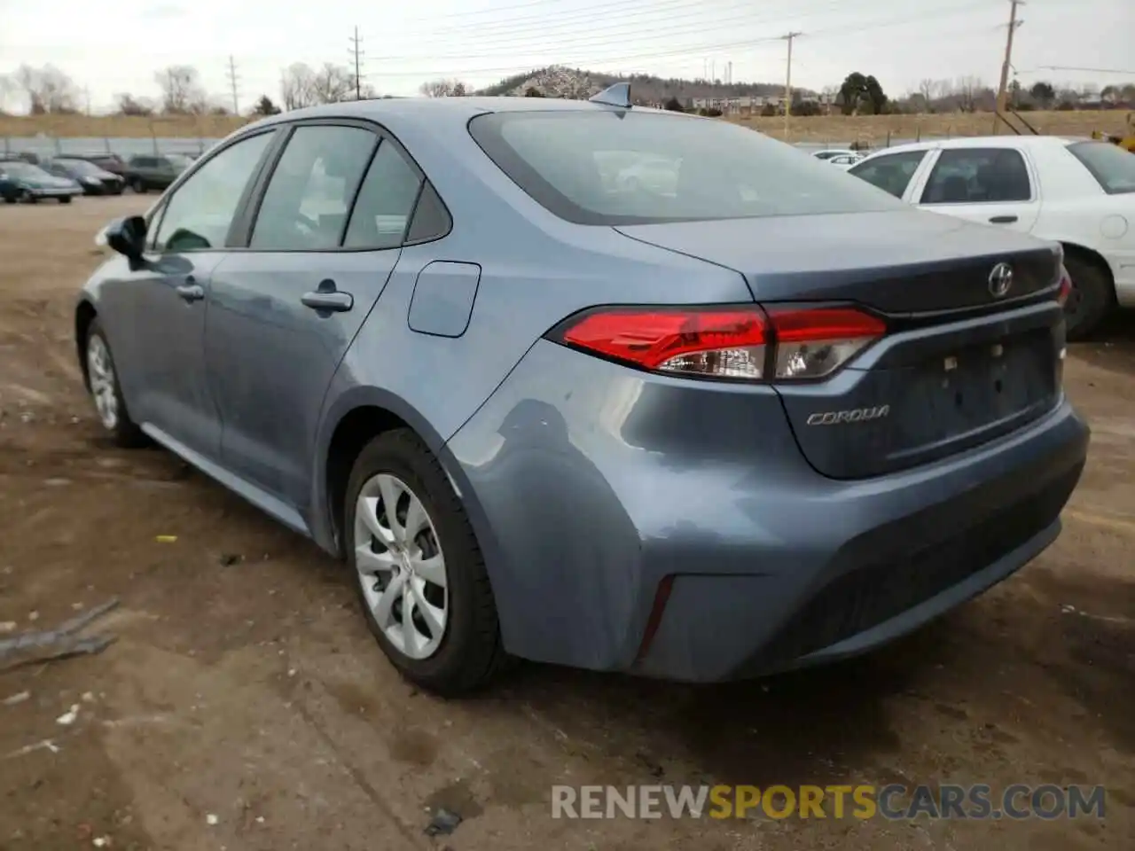 3 Photograph of a damaged car 5YFEPRAE2LP020938 TOYOTA COROLLA 2020