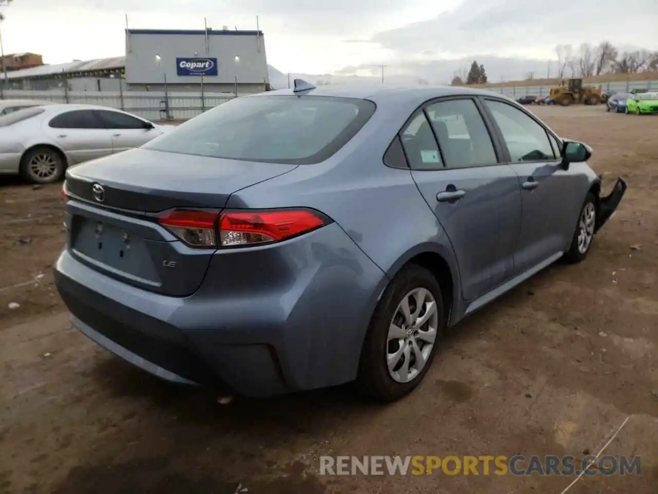 4 Photograph of a damaged car 5YFEPRAE2LP020938 TOYOTA COROLLA 2020