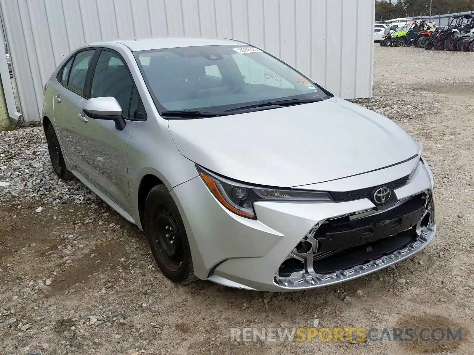 1 Photograph of a damaged car 5YFEPRAE2LP023273 TOYOTA COROLLA 2020