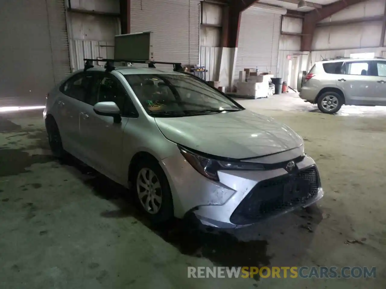 1 Photograph of a damaged car 5YFEPRAE2LP023743 TOYOTA COROLLA 2020