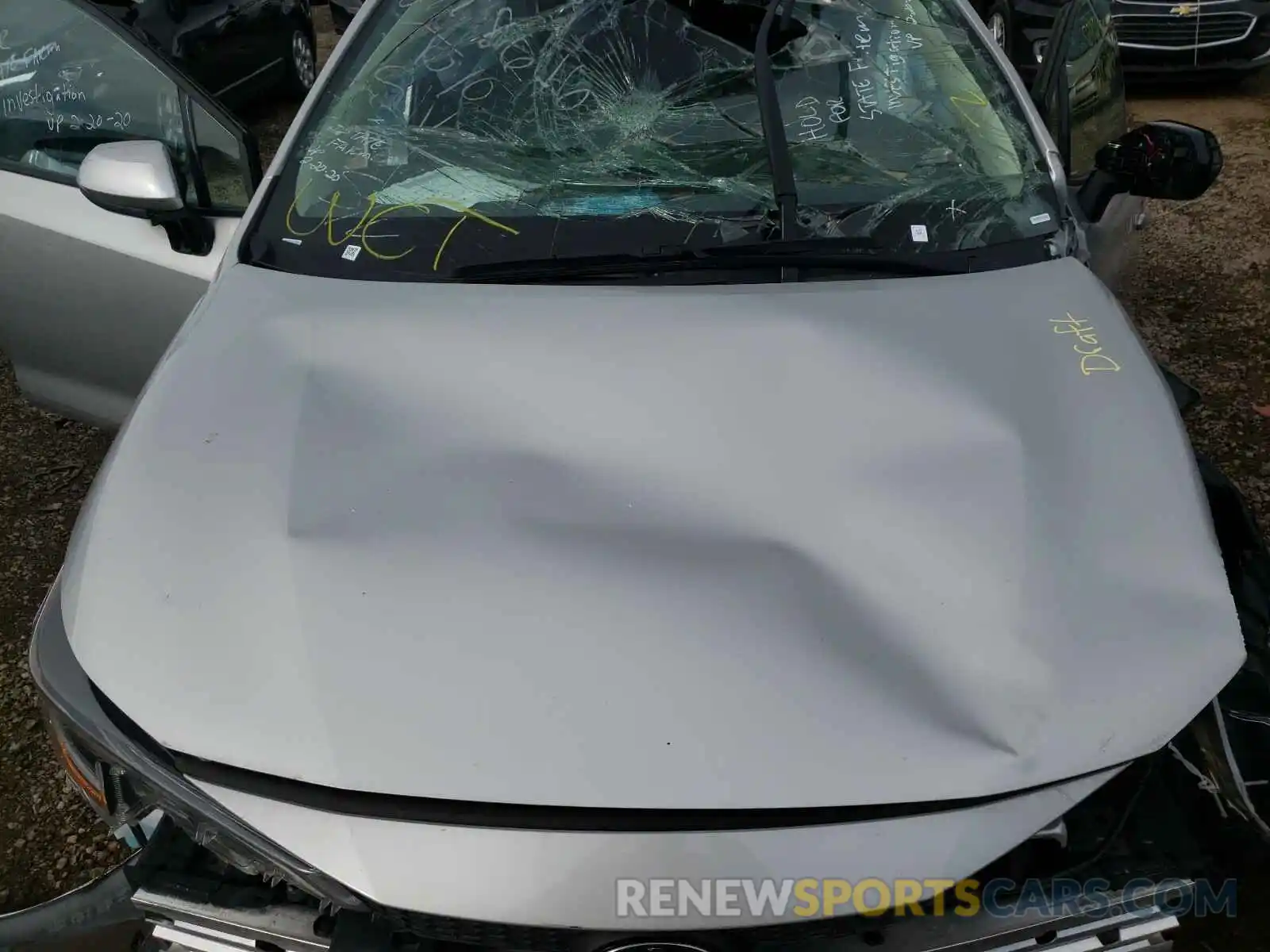 7 Photograph of a damaged car 5YFEPRAE2LP023760 TOYOTA COROLLA 2020