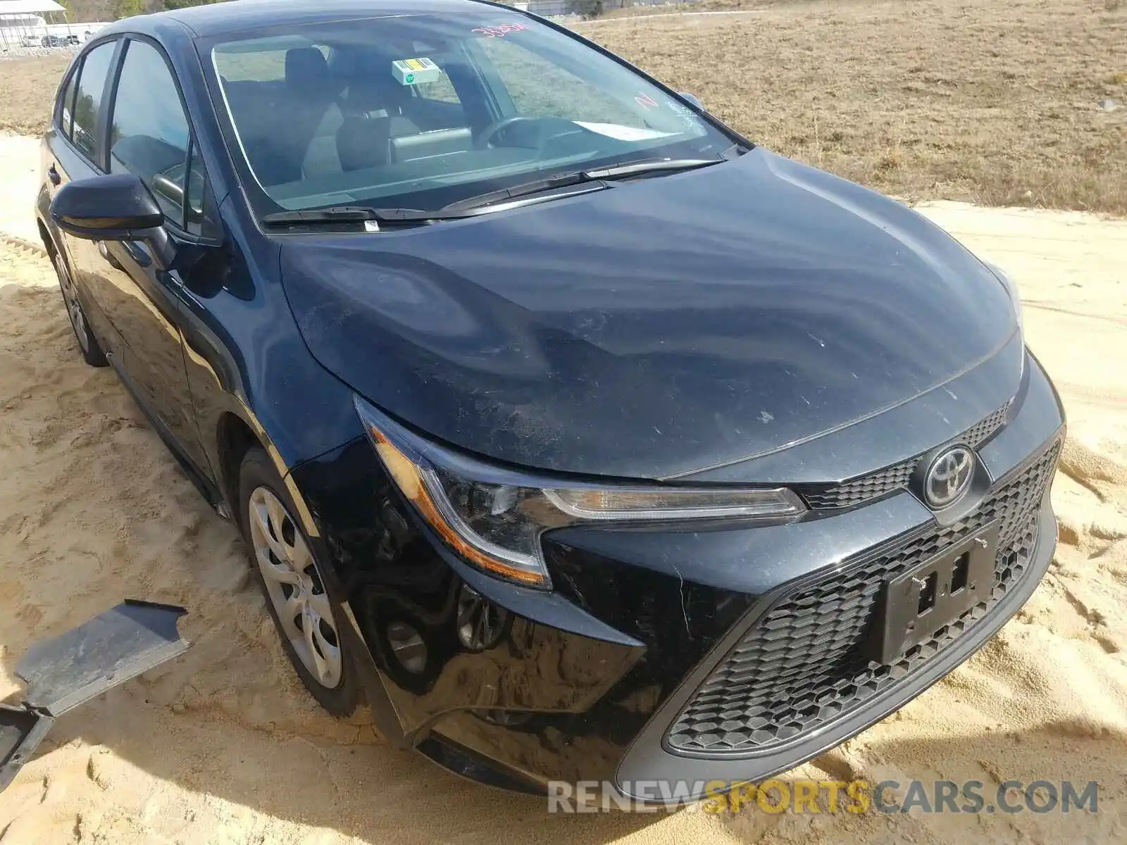 1 Photograph of a damaged car 5YFEPRAE2LP023791 TOYOTA COROLLA 2020