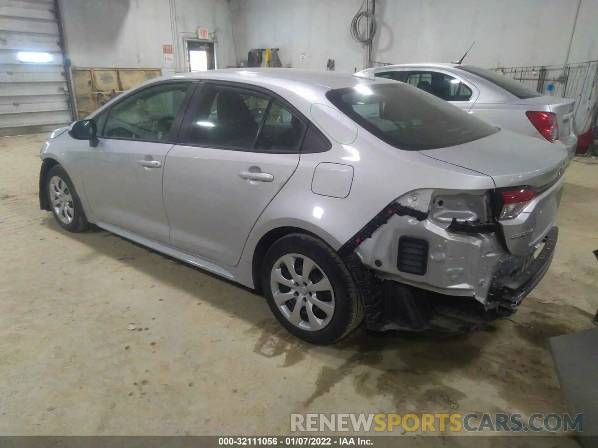 3 Photograph of a damaged car 5YFEPRAE2LP023838 TOYOTA COROLLA 2020