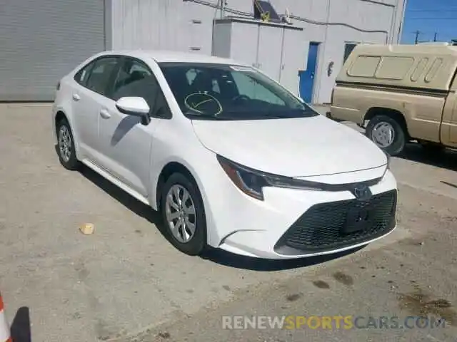 1 Photograph of a damaged car 5YFEPRAE2LP024021 TOYOTA COROLLA 2020