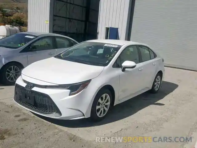 2 Photograph of a damaged car 5YFEPRAE2LP024021 TOYOTA COROLLA 2020