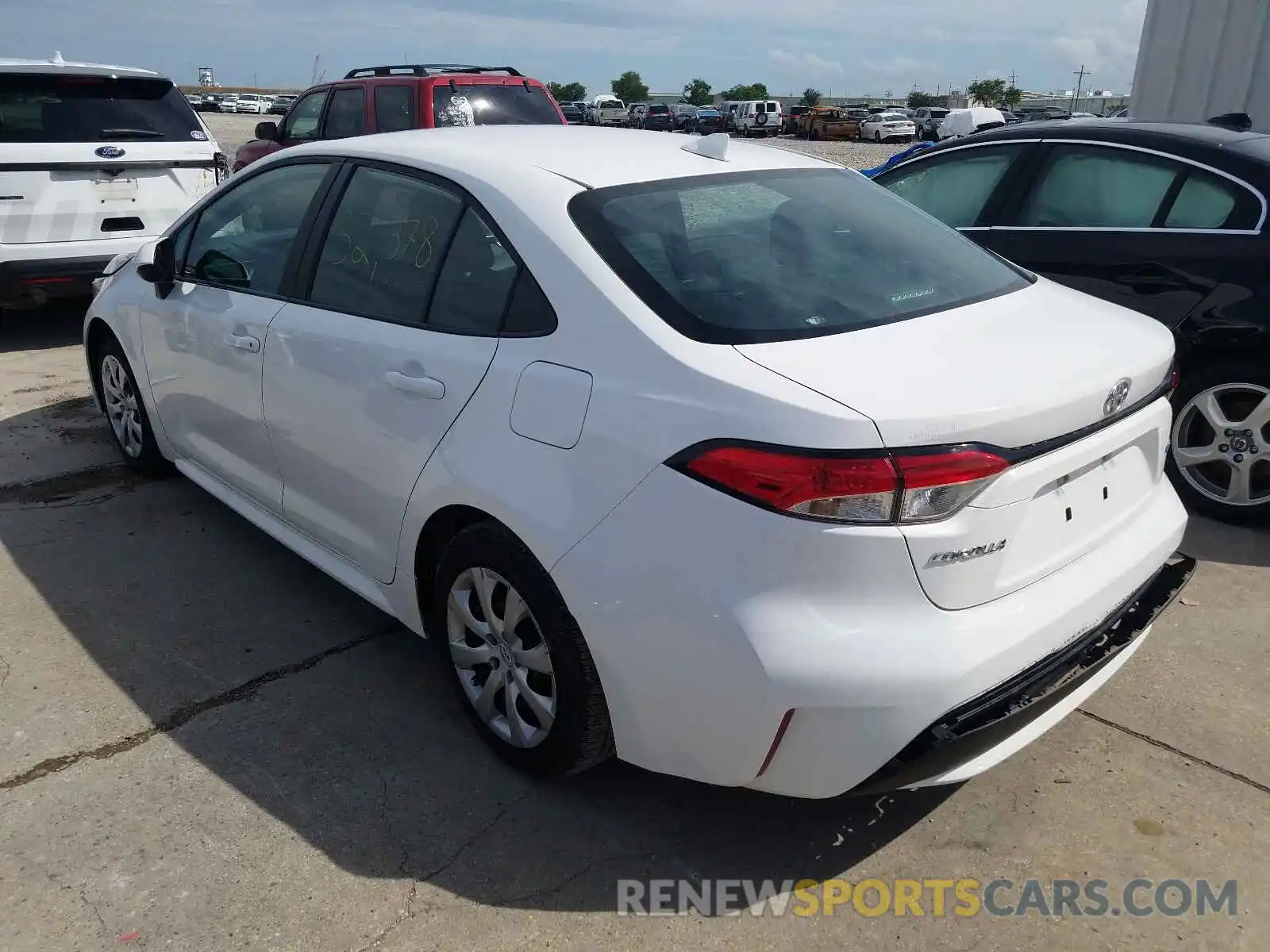 3 Photograph of a damaged car 5YFEPRAE2LP024312 TOYOTA COROLLA 2020