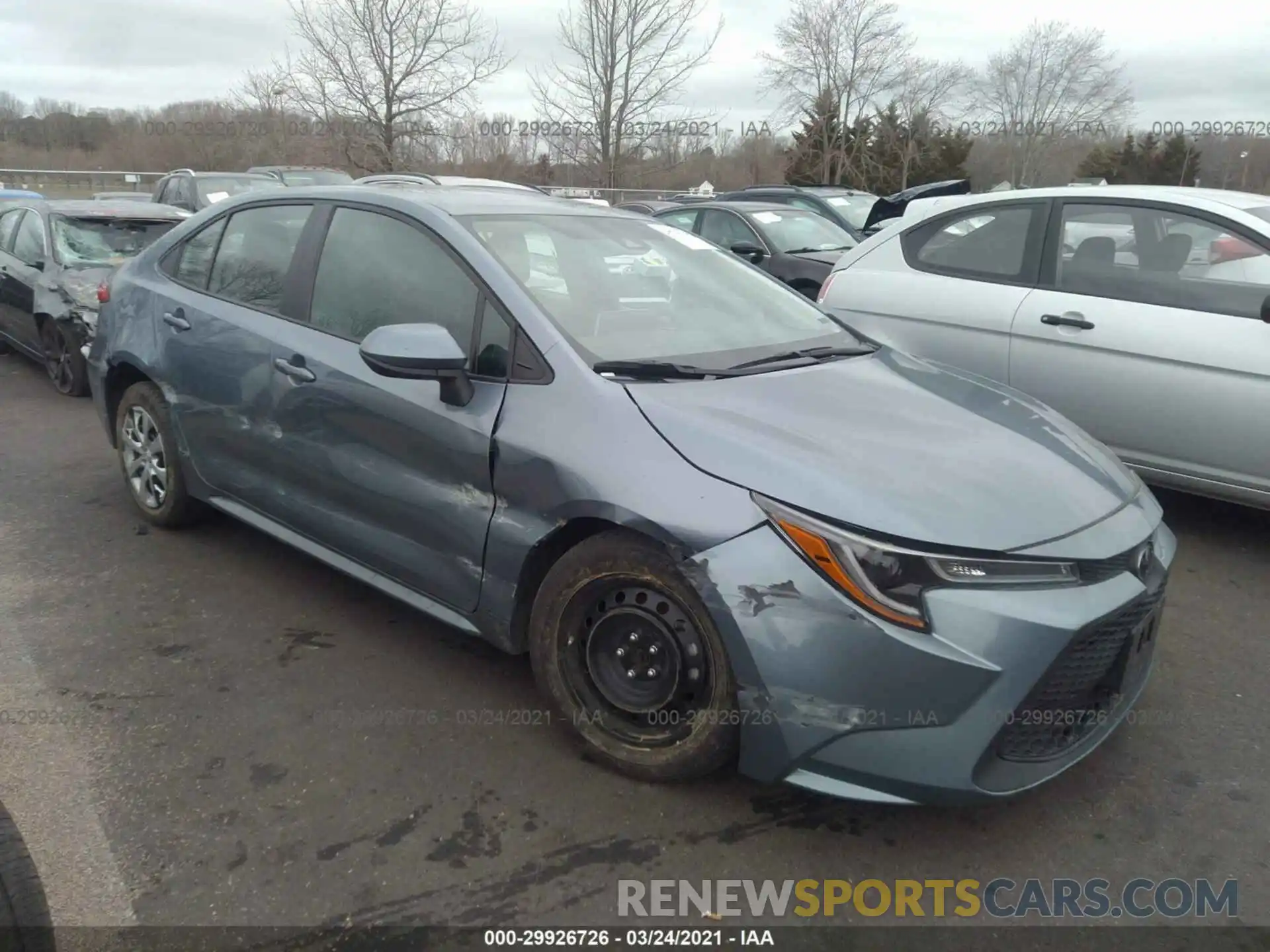 6 Photograph of a damaged car 5YFEPRAE2LP024472 TOYOTA COROLLA 2020