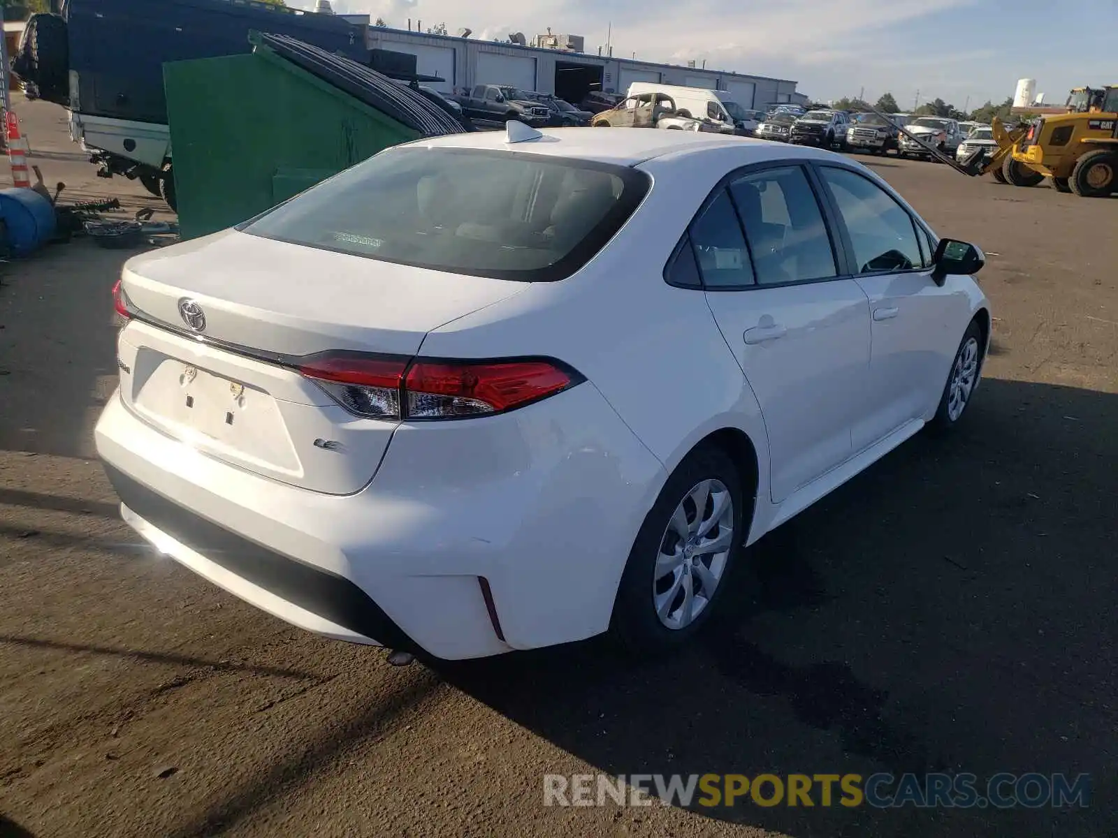 4 Photograph of a damaged car 5YFEPRAE2LP025024 TOYOTA COROLLA 2020