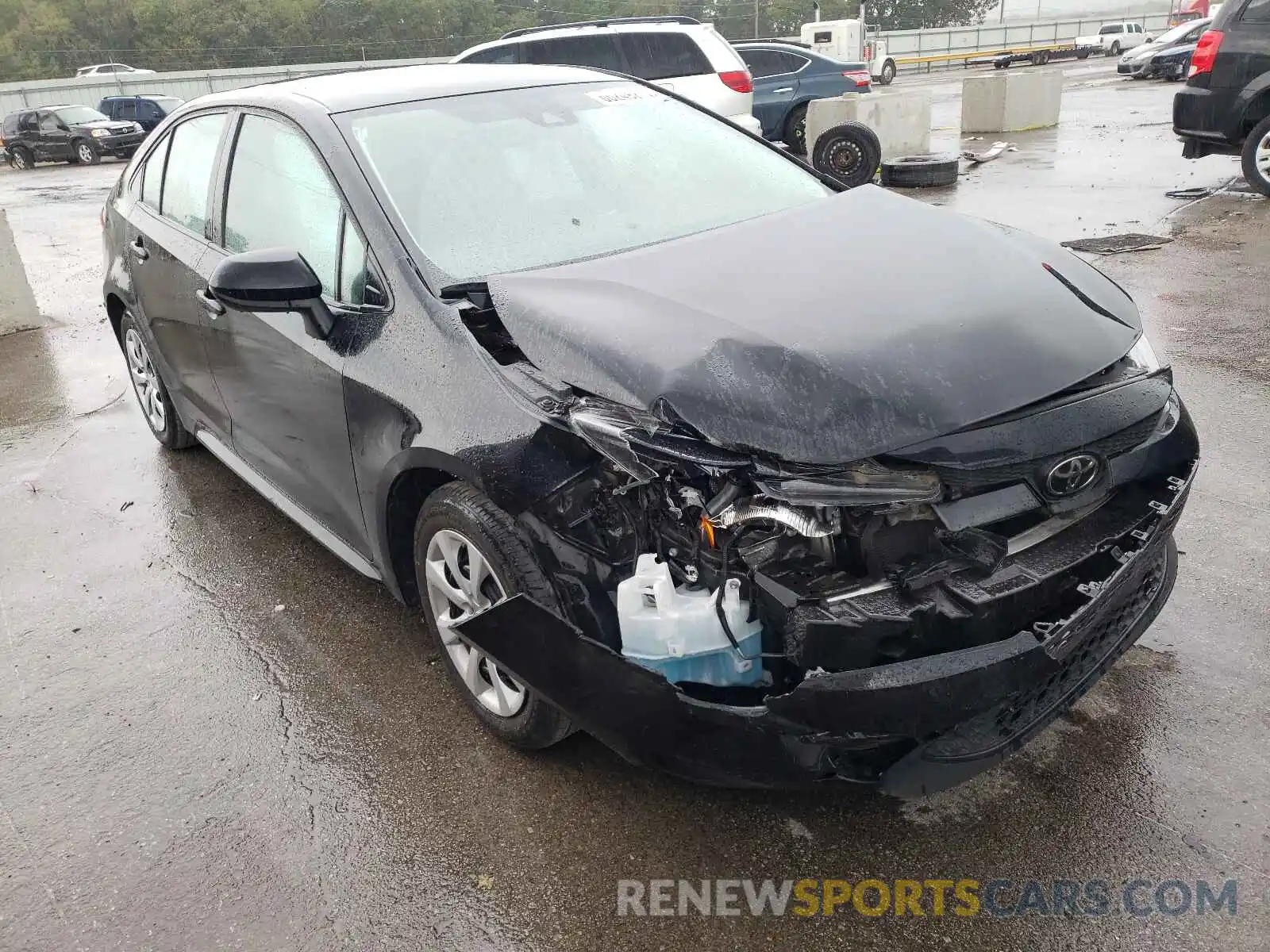 1 Photograph of a damaged car 5YFEPRAE2LP025587 TOYOTA COROLLA 2020