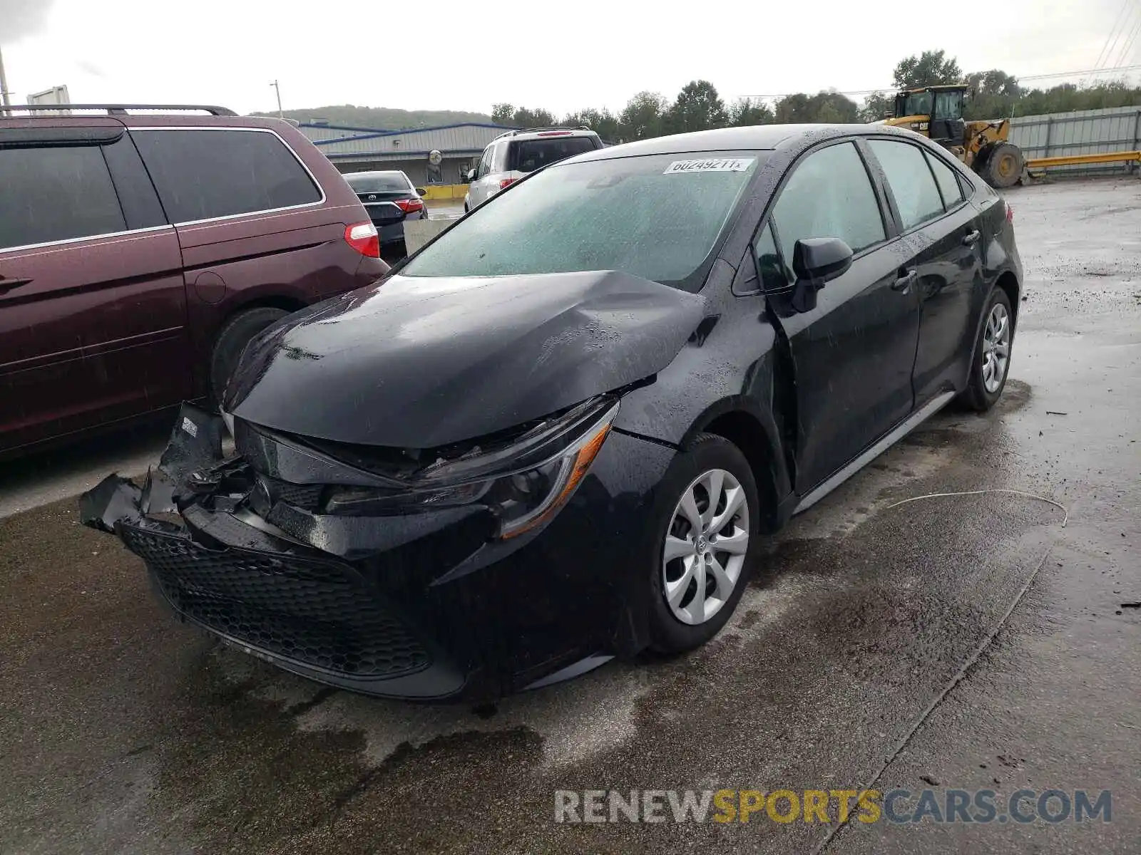 2 Photograph of a damaged car 5YFEPRAE2LP025587 TOYOTA COROLLA 2020