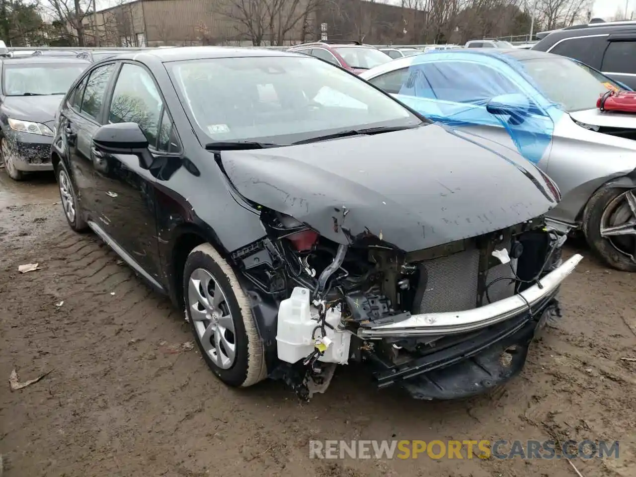 1 Photograph of a damaged car 5YFEPRAE2LP025945 TOYOTA COROLLA 2020