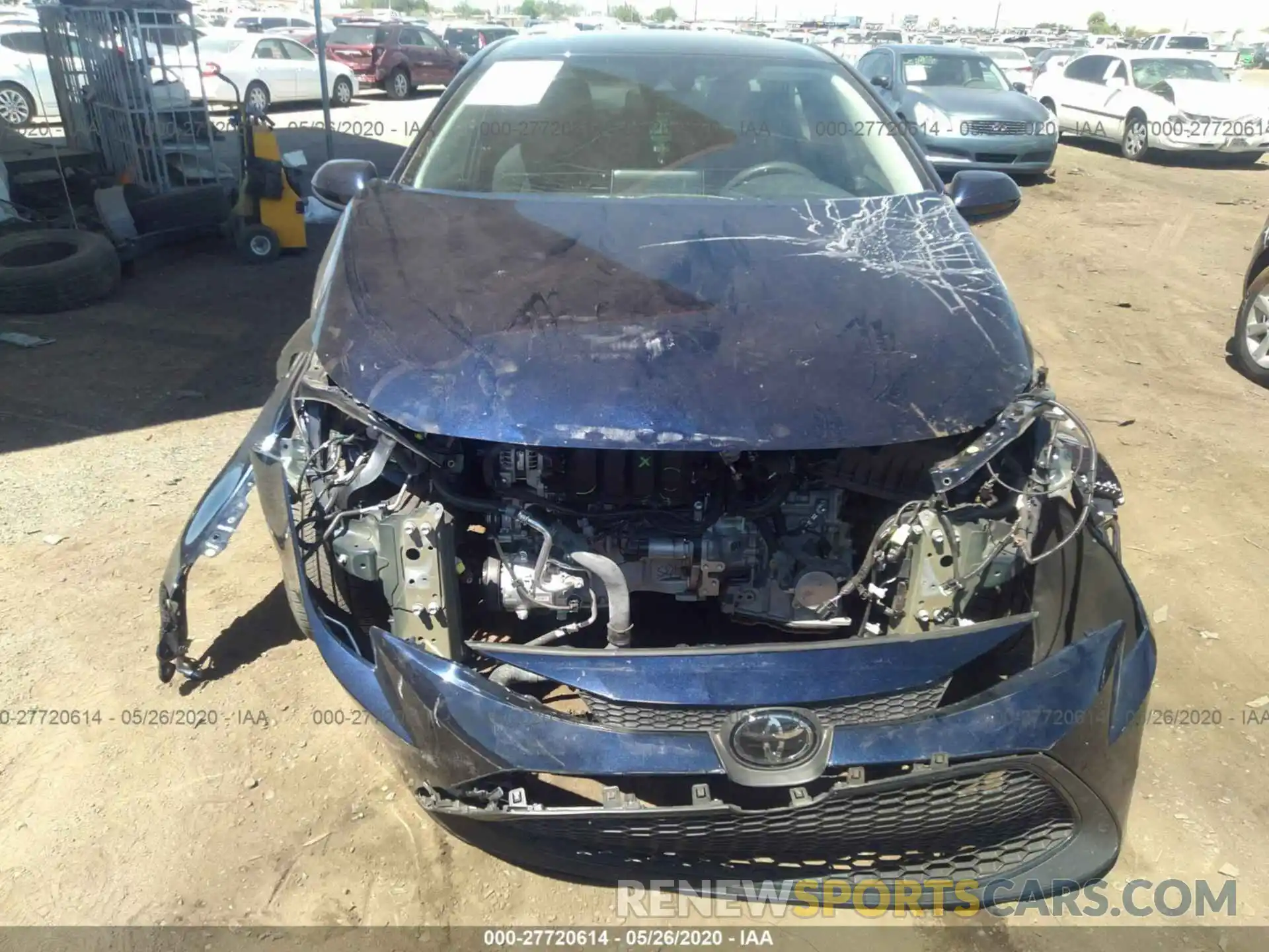 6 Photograph of a damaged car 5YFEPRAE2LP026206 TOYOTA COROLLA 2020