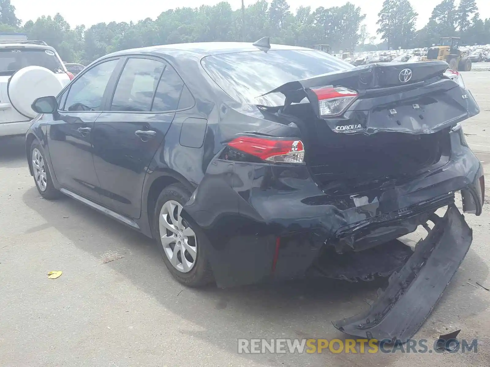 3 Photograph of a damaged car 5YFEPRAE2LP026397 TOYOTA COROLLA 2020