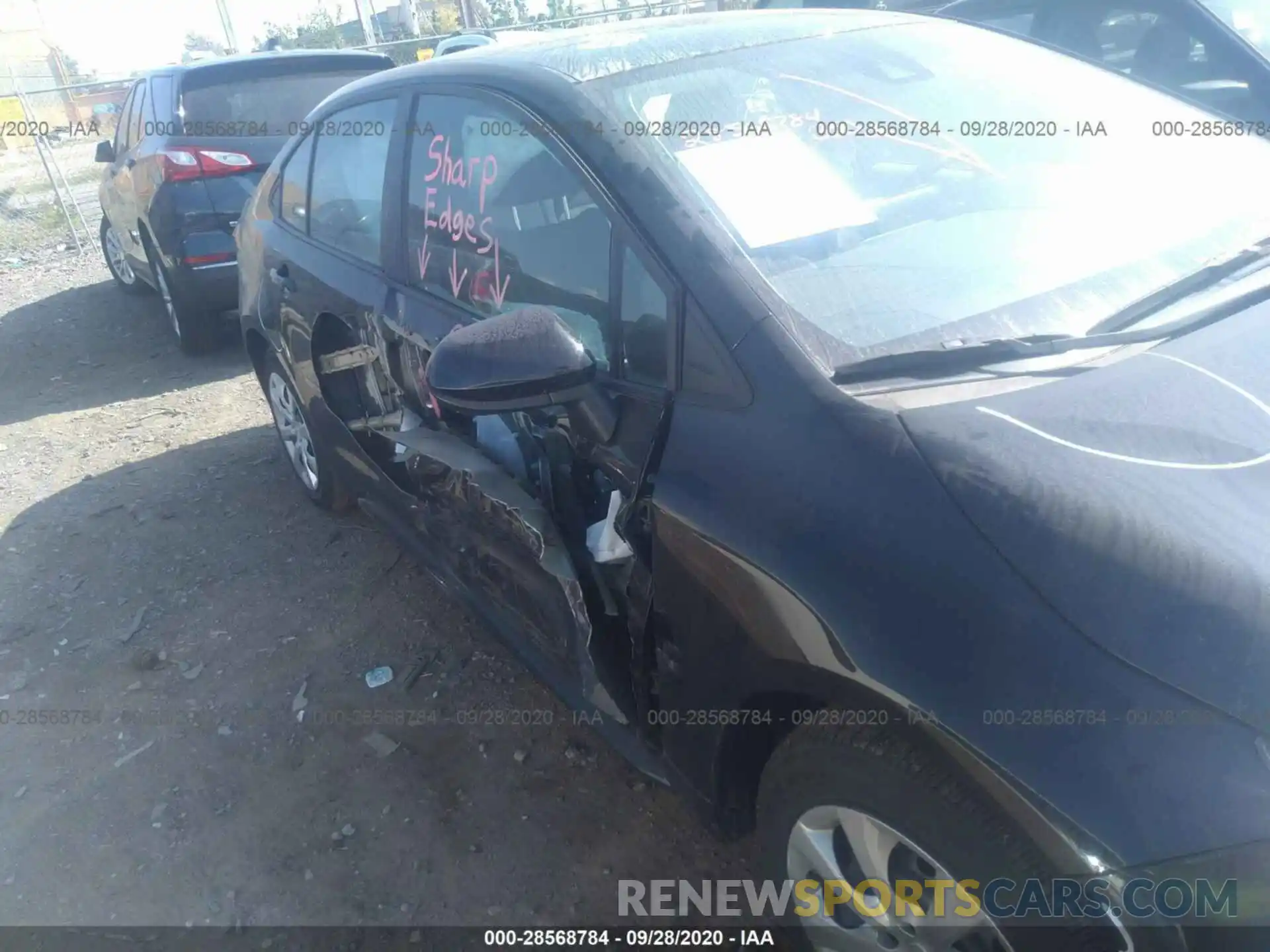 6 Photograph of a damaged car 5YFEPRAE2LP026528 TOYOTA COROLLA 2020