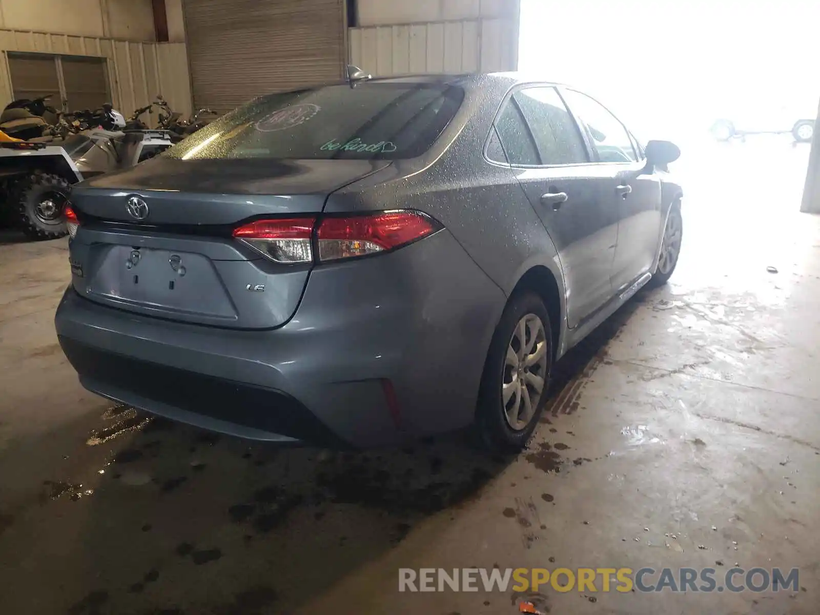 4 Photograph of a damaged car 5YFEPRAE2LP026805 TOYOTA COROLLA 2020