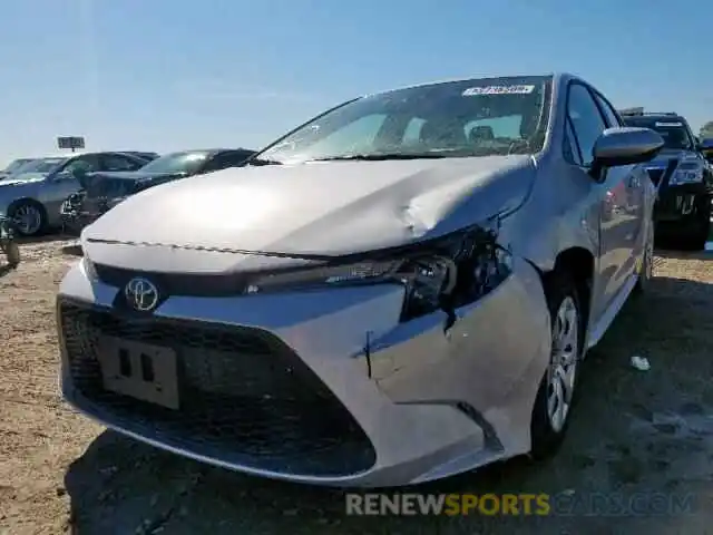 2 Photograph of a damaged car 5YFEPRAE2LP026867 TOYOTA COROLLA 2020