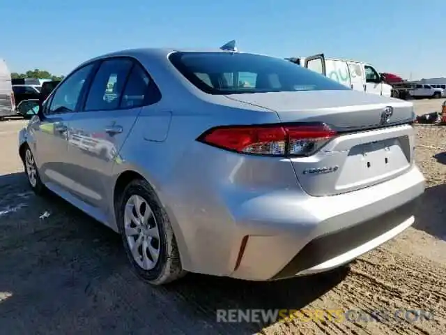 3 Photograph of a damaged car 5YFEPRAE2LP026867 TOYOTA COROLLA 2020