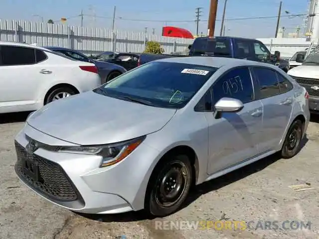 2 Photograph of a damaged car 5YFEPRAE2LP027033 TOYOTA COROLLA 2020