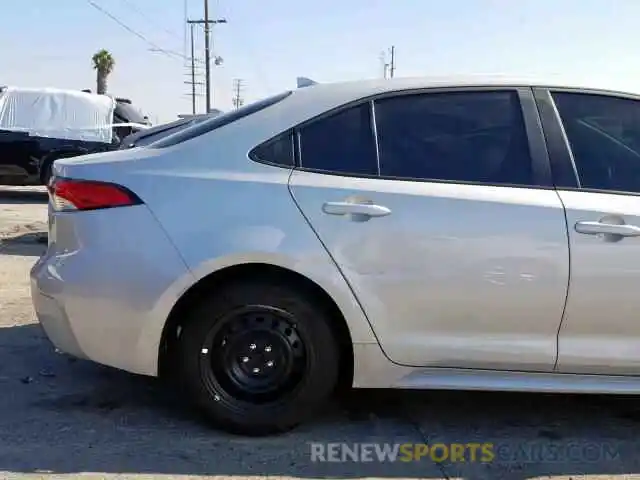 9 Photograph of a damaged car 5YFEPRAE2LP027033 TOYOTA COROLLA 2020