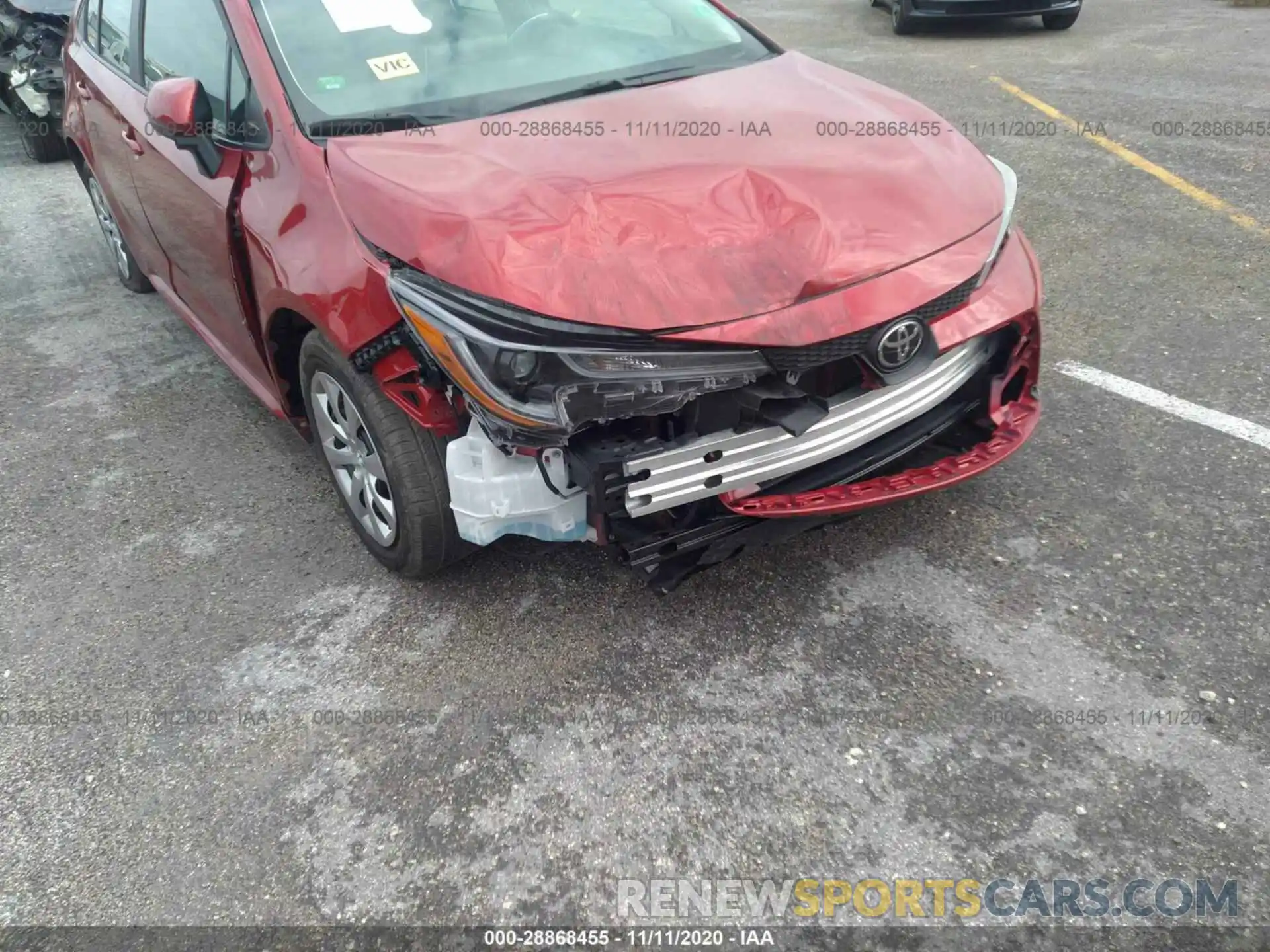 6 Photograph of a damaged car 5YFEPRAE2LP027467 TOYOTA COROLLA 2020