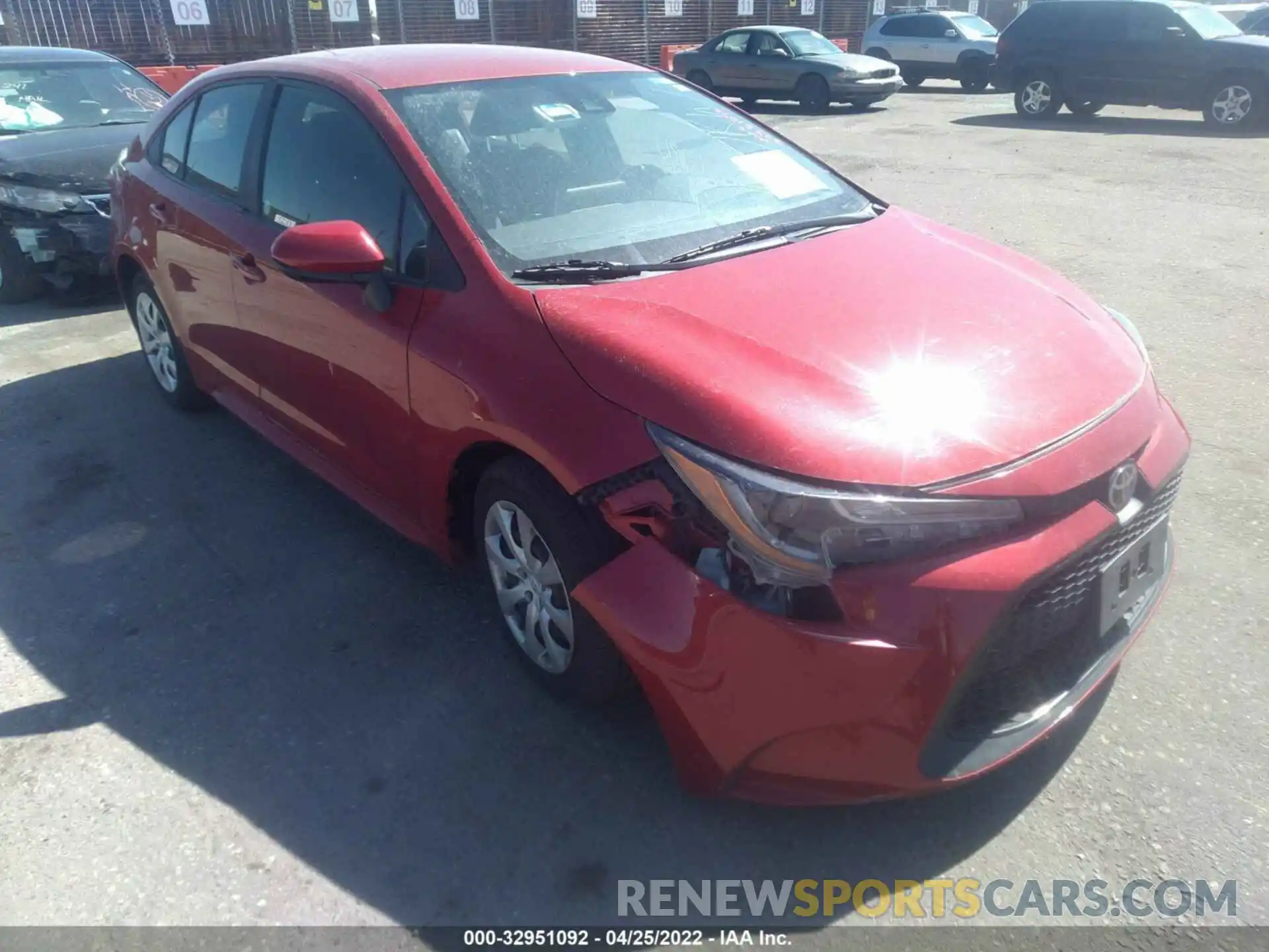 6 Photograph of a damaged car 5YFEPRAE2LP028361 TOYOTA COROLLA 2020