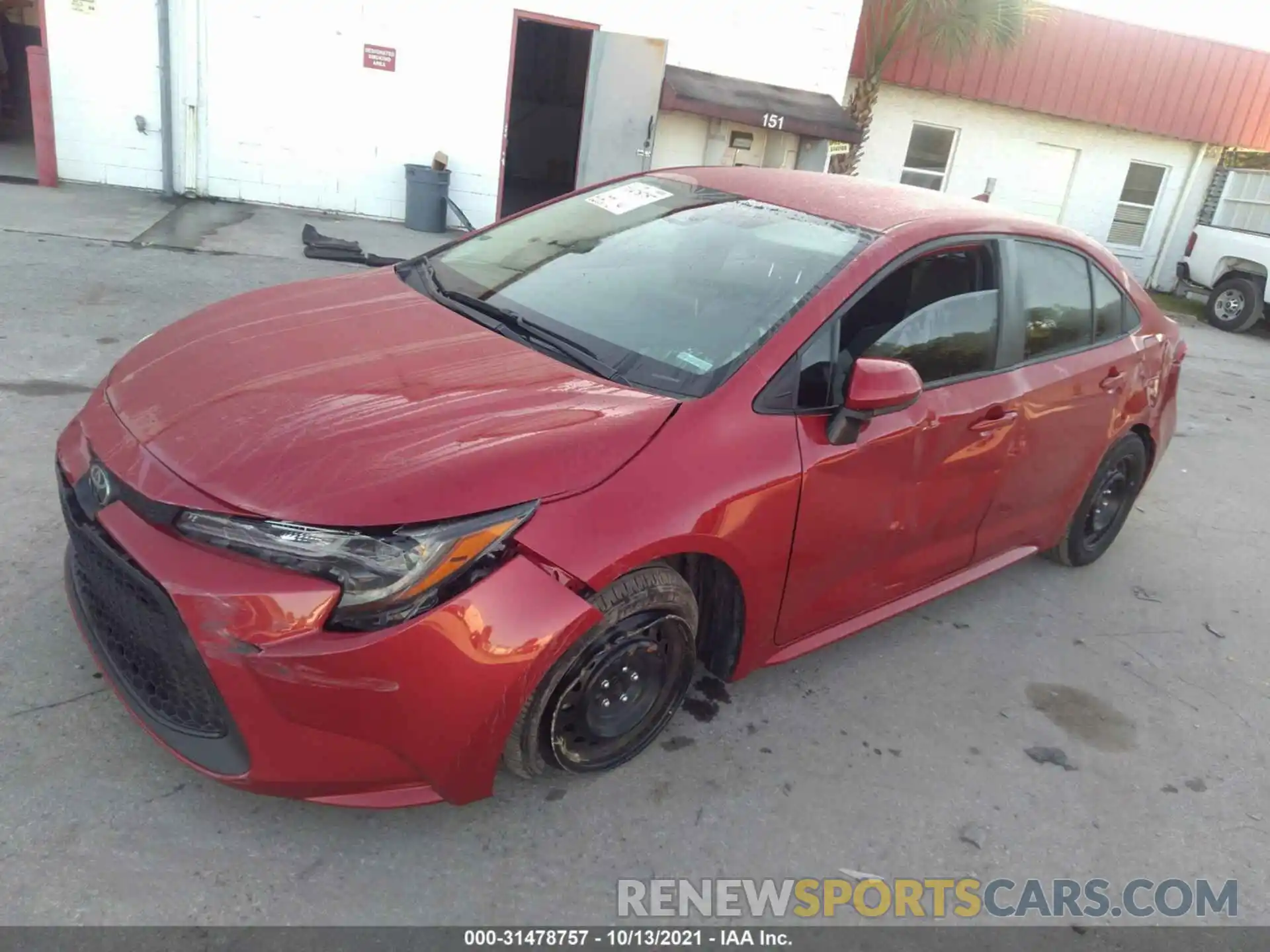 6 Photograph of a damaged car 5YFEPRAE2LP028764 TOYOTA COROLLA 2020