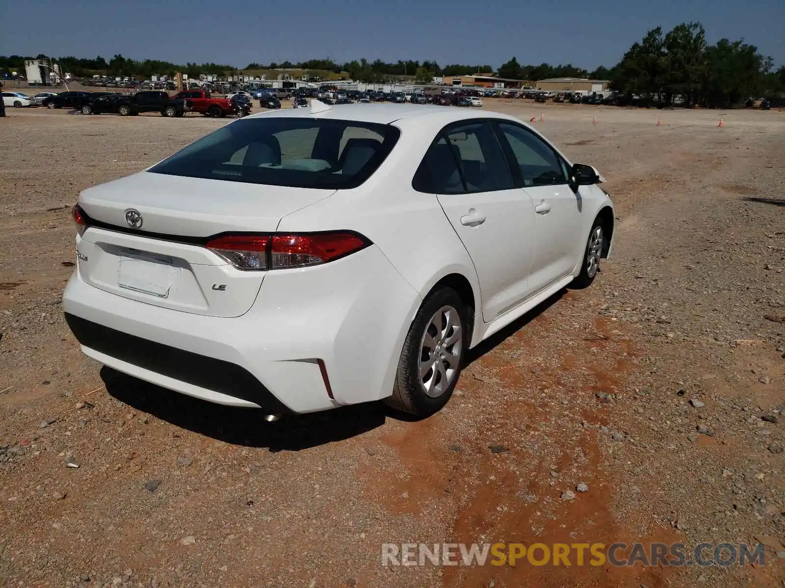 4 Photograph of a damaged car 5YFEPRAE2LP028991 TOYOTA COROLLA 2020