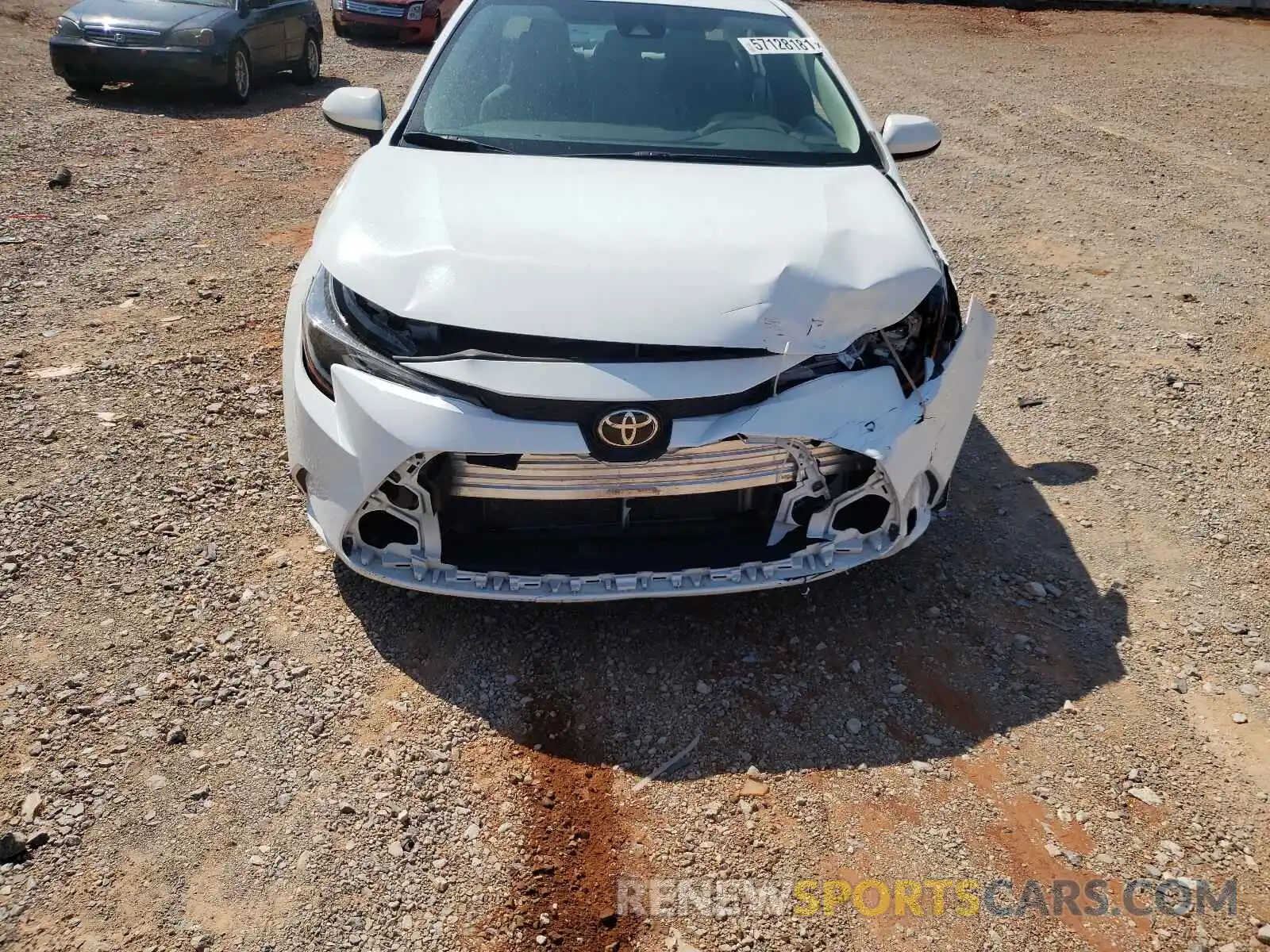 9 Photograph of a damaged car 5YFEPRAE2LP028991 TOYOTA COROLLA 2020