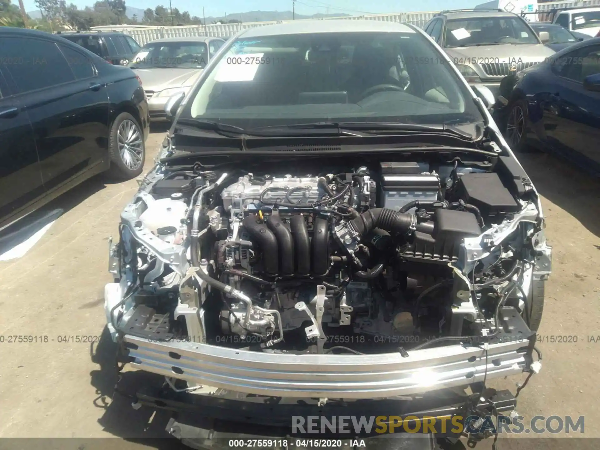 6 Photograph of a damaged car 5YFEPRAE2LP029283 TOYOTA COROLLA 2020