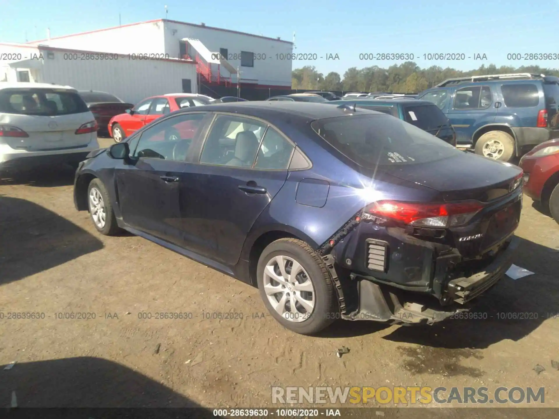 3 Photograph of a damaged car 5YFEPRAE2LP030515 TOYOTA COROLLA 2020