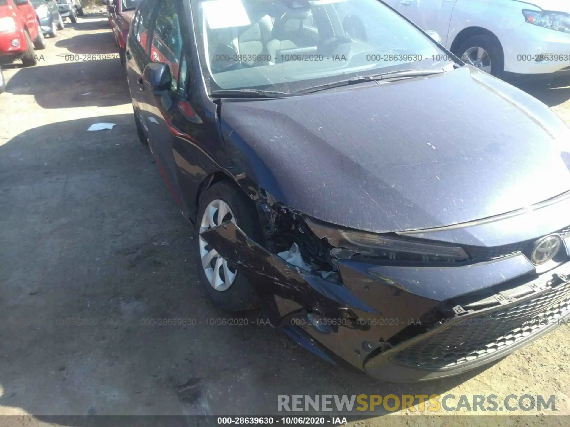 6 Photograph of a damaged car 5YFEPRAE2LP030515 TOYOTA COROLLA 2020