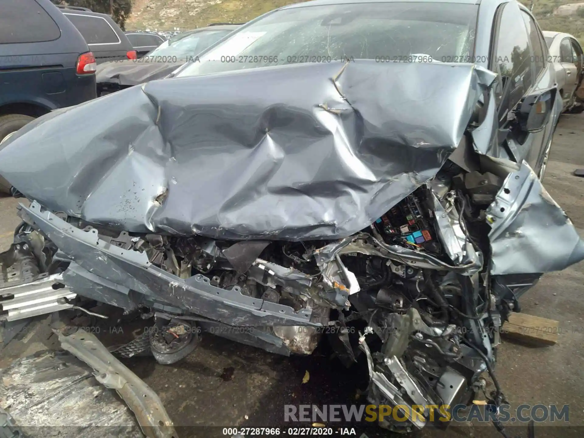 10 Photograph of a damaged car 5YFEPRAE2LP036590 TOYOTA COROLLA 2020