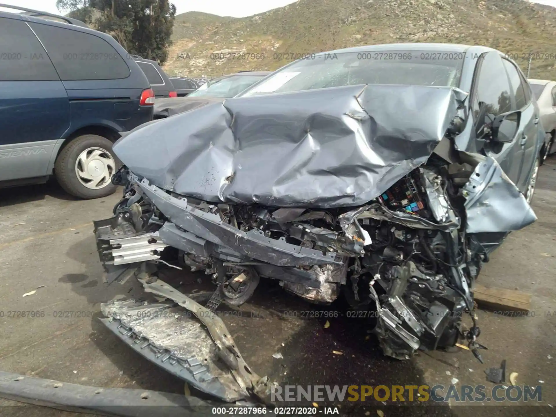 6 Photograph of a damaged car 5YFEPRAE2LP036590 TOYOTA COROLLA 2020