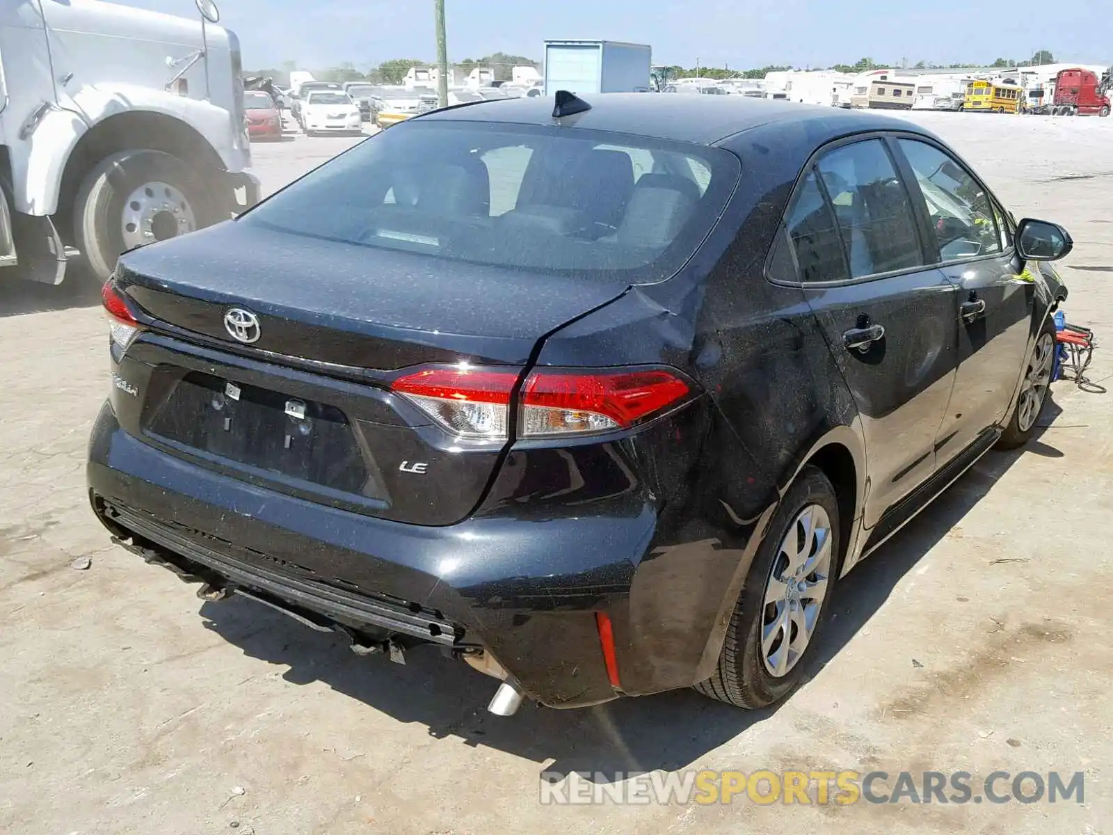 4 Photograph of a damaged car 5YFEPRAE2LP038422 TOYOTA COROLLA 2020